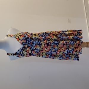 Quicksilver "faded floral" tank dress